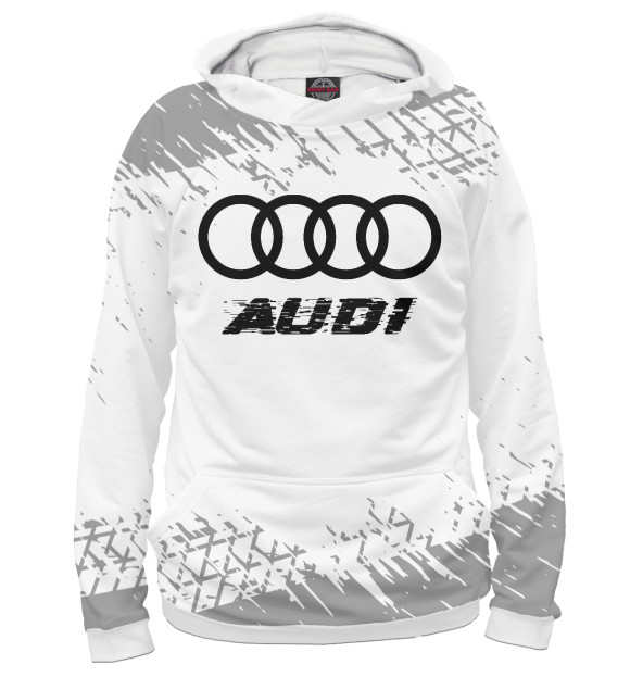 Худи Audi Speed Tires Logo для девочек 