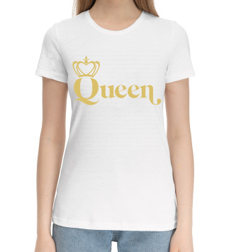 Хлопковая футболка Queen