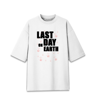 Хлопковая футболка оверсайз Last Day on Earth