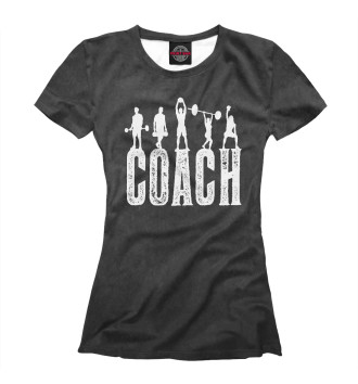 Футболка для девочек Coach Powerlifting