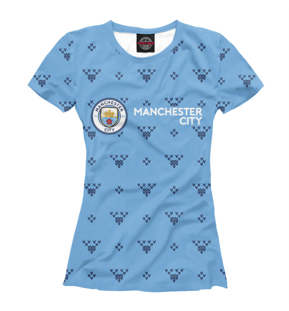 Футболка Manchester City - НГ для девочек 