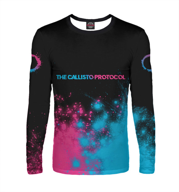 Мужской Лонгслив The Callisto Protocol Neon Gradient