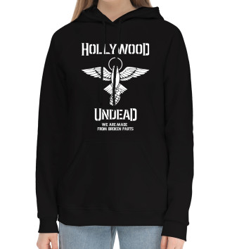 Женский Хлопковый худи Hollywood Undead