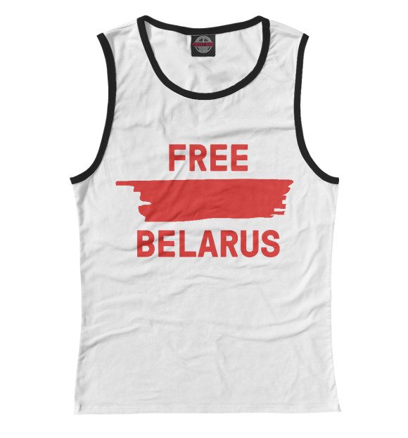 Женская Майка Free Belarus