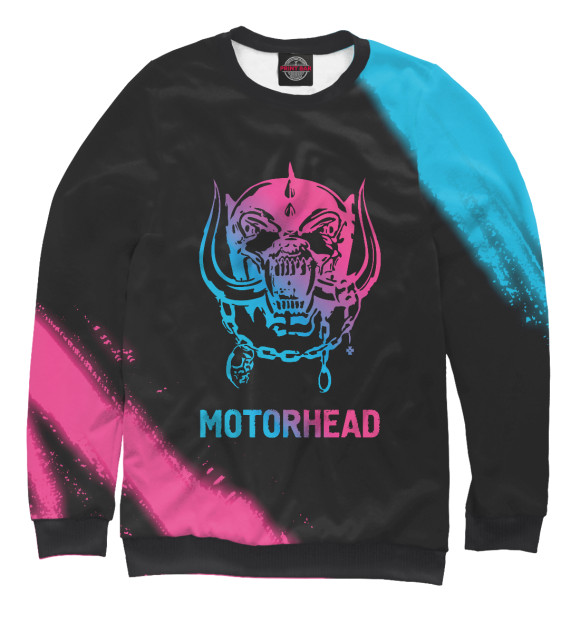 Свитшот Motorhead Neon Gradient (colors) для девочек 