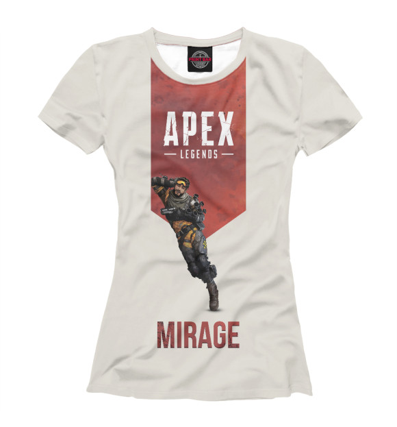 Женская Футболка Mirage apex legends