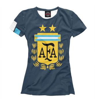 Футболка для девочек Сборная Аргентины