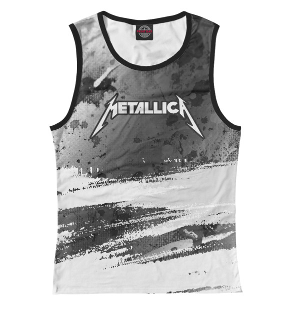 Майка Metallica / Металлика для девочек 