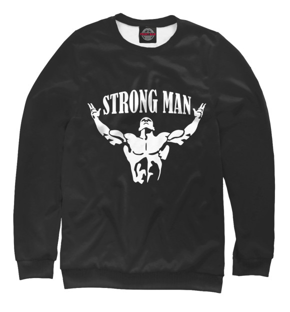 Свитшот Strong man для мальчиков 