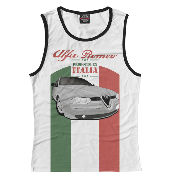 Майка Alfa Romeo для девочек 