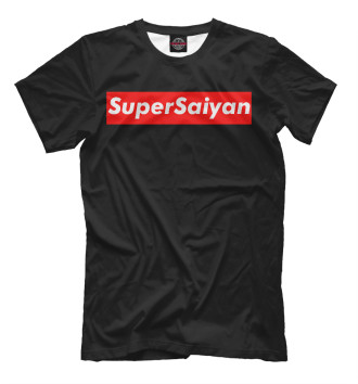 Мужская Футболка Super Saiyan