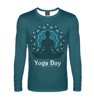 Лонгслив International yoga day