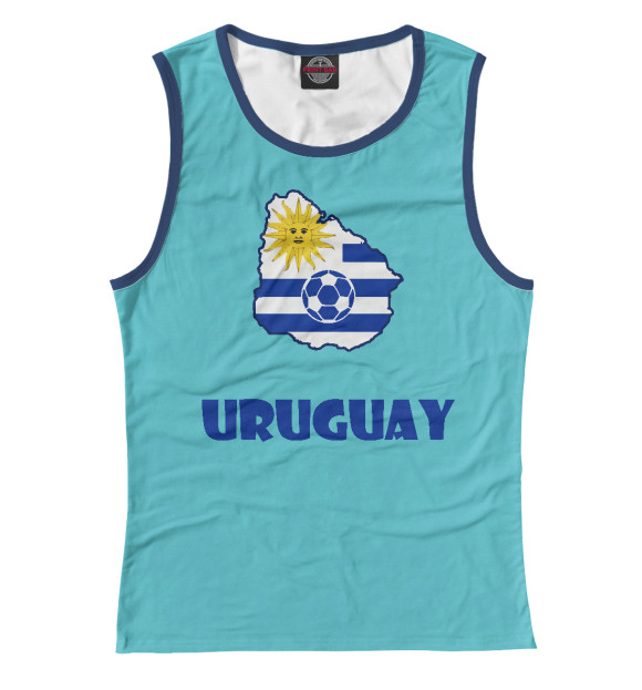 Майка Уругвай для девочек 