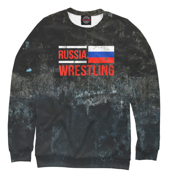 Свитшот Russia Wrestling для девочек 