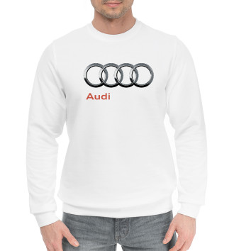 Мужской Хлопковый свитшот Audi