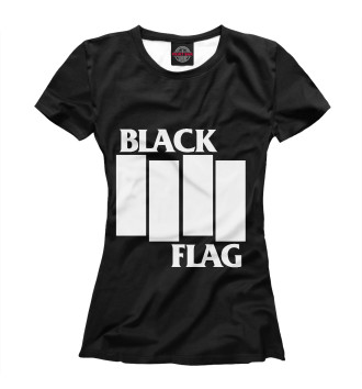 Футболка для девочек Black Flag