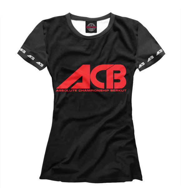 Футболка ACB black для девочек 
