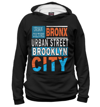 Худи для девочек Бруклин Бронкс