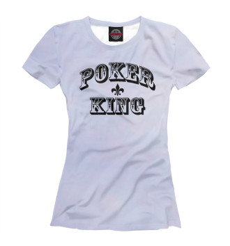 Женская Футболка Poker King