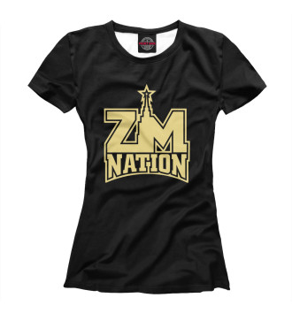 Футболка для девочек ZM Nation