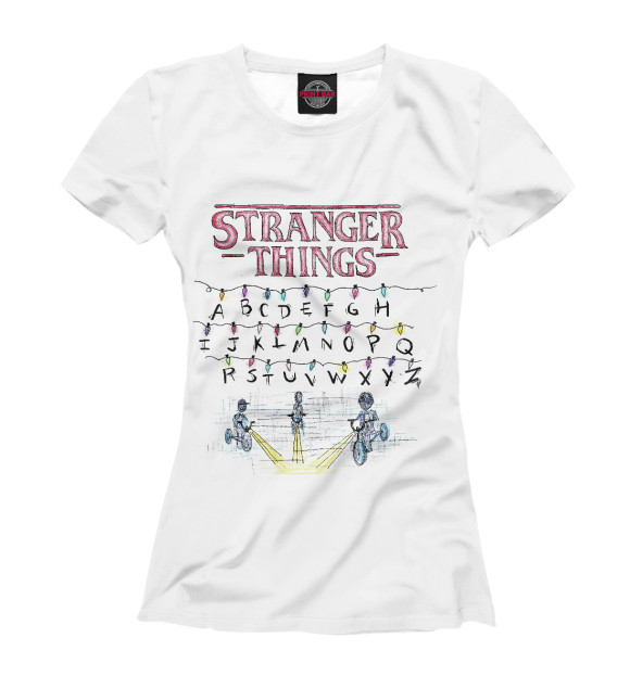 Футболка Stranger Things для девочек 