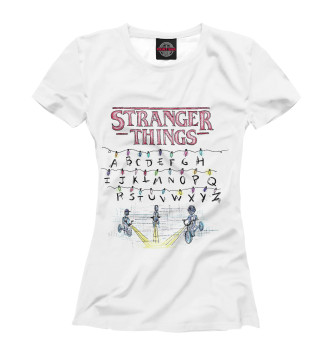 Футболка для девочек Stranger Things