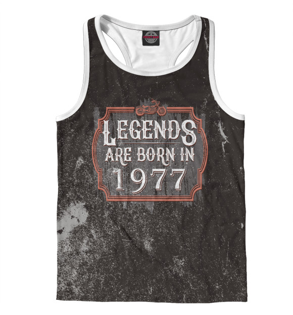 Мужская Борцовка Legends Are Born In 1977