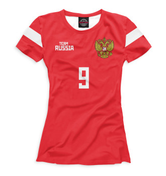 Футболка для девочек Сборная России Дзагоев