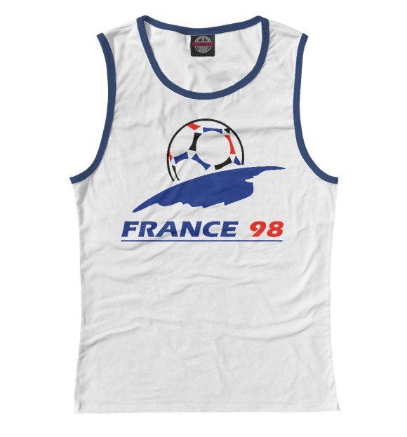 Майка France 98 для девочек 