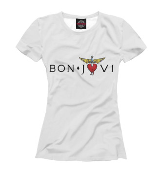 Футболка для девочек Bon Jovi