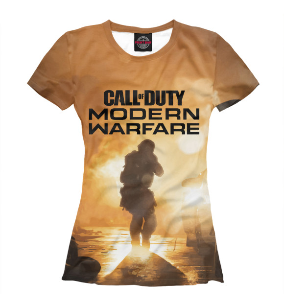 Футболка Call of Duty: Modern Warfare 2019 для девочек 
