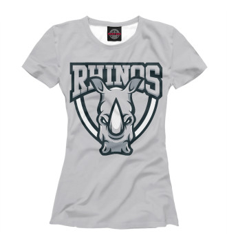 Футболка для девочек Rhinos