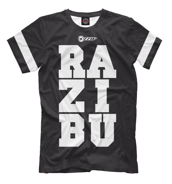 Футболка RAZIBU BLACK для мальчиков 