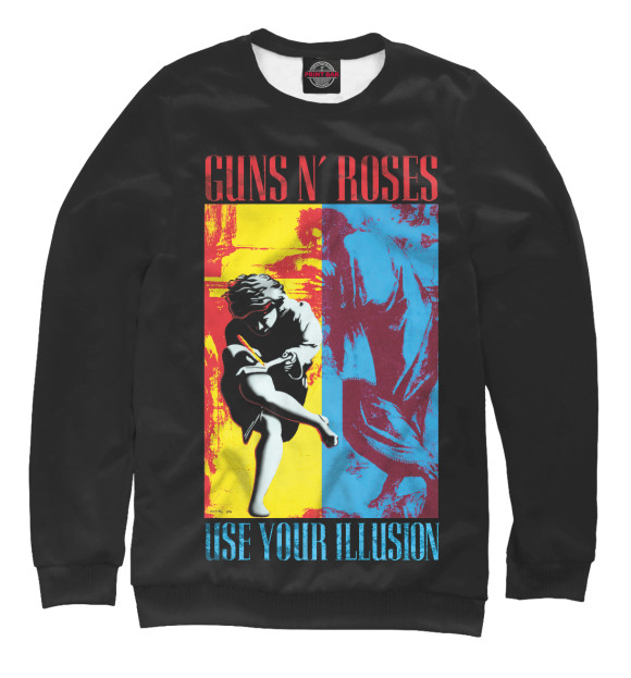 Свитшот Guns N' Roses для девочек 