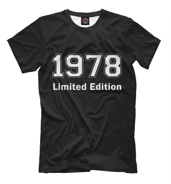 Футболка Limited Edition 1978 для мальчиков 