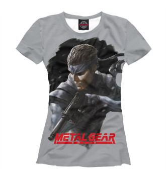 Футболка для девочек Metal Gear
