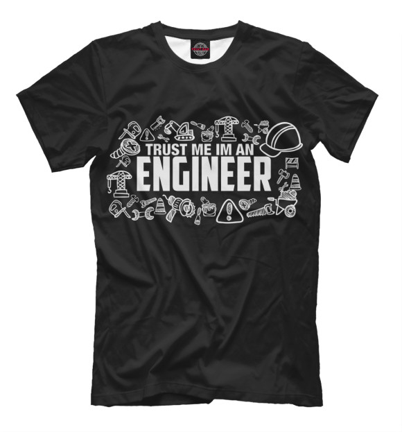 Футболка Trust me I am an Engineer для мальчиков 