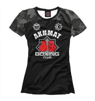 Футболка для девочек Akhmat boxing