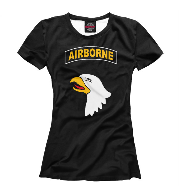 Футболка 101е Airborne для девочек 