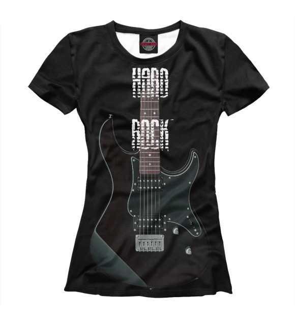 Футболка Hard Rock гитара для девочек 