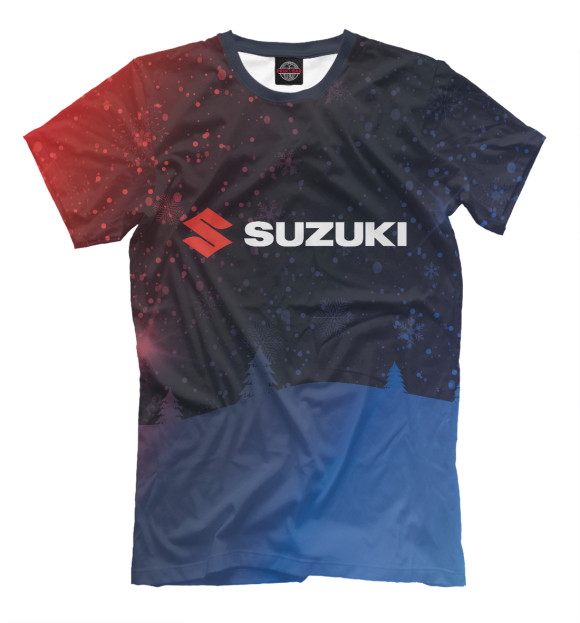 Футболка Suzuki - Snow для мальчиков 
