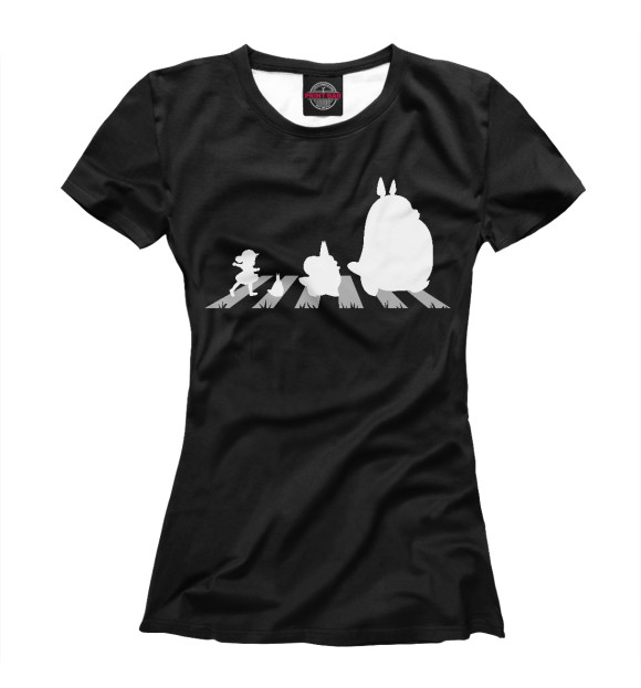 Футболка Beatles Totoro для девочек 