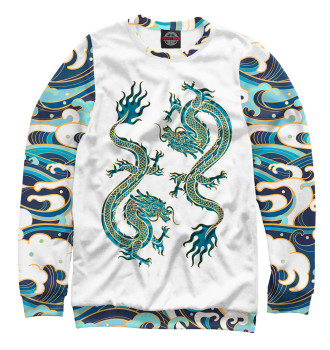 Свитшот Китайские драконы