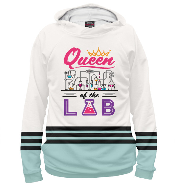Худи Queen of the Lab Laboratory для мальчиков 