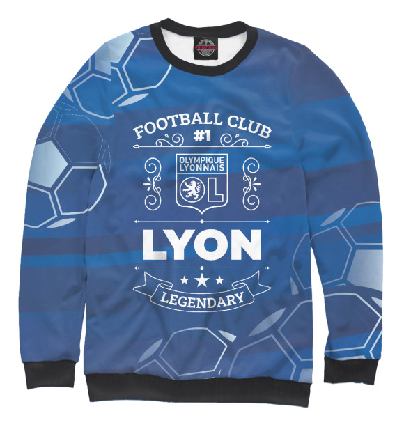 Свитшот Lyon FC #1 для девочек 