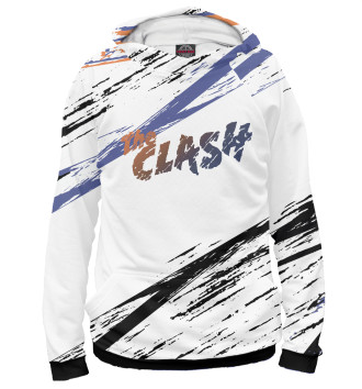 Худи для девочек The clash (color logo)
