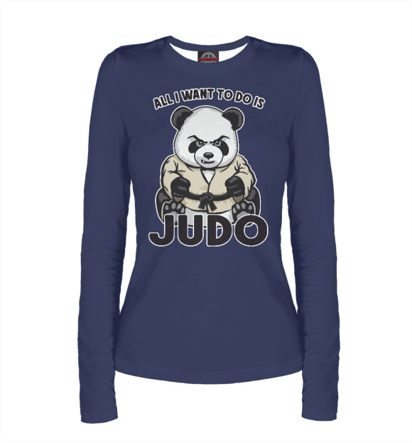 Женский Лонгслив Judo Panda