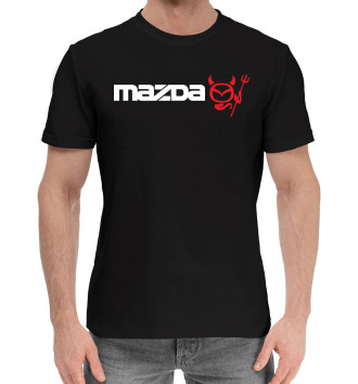 Хлопковая футболка Mazda