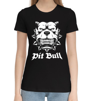 Хлопковая футболка Злой Питбуль (Pit Bull)