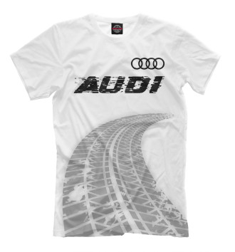 Футболка Audi Speed Tires на белом